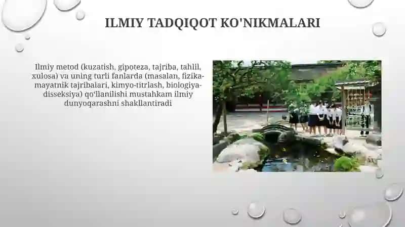 O‘quvchilarning ilmiy dunyoqarashini shakllantirish 4