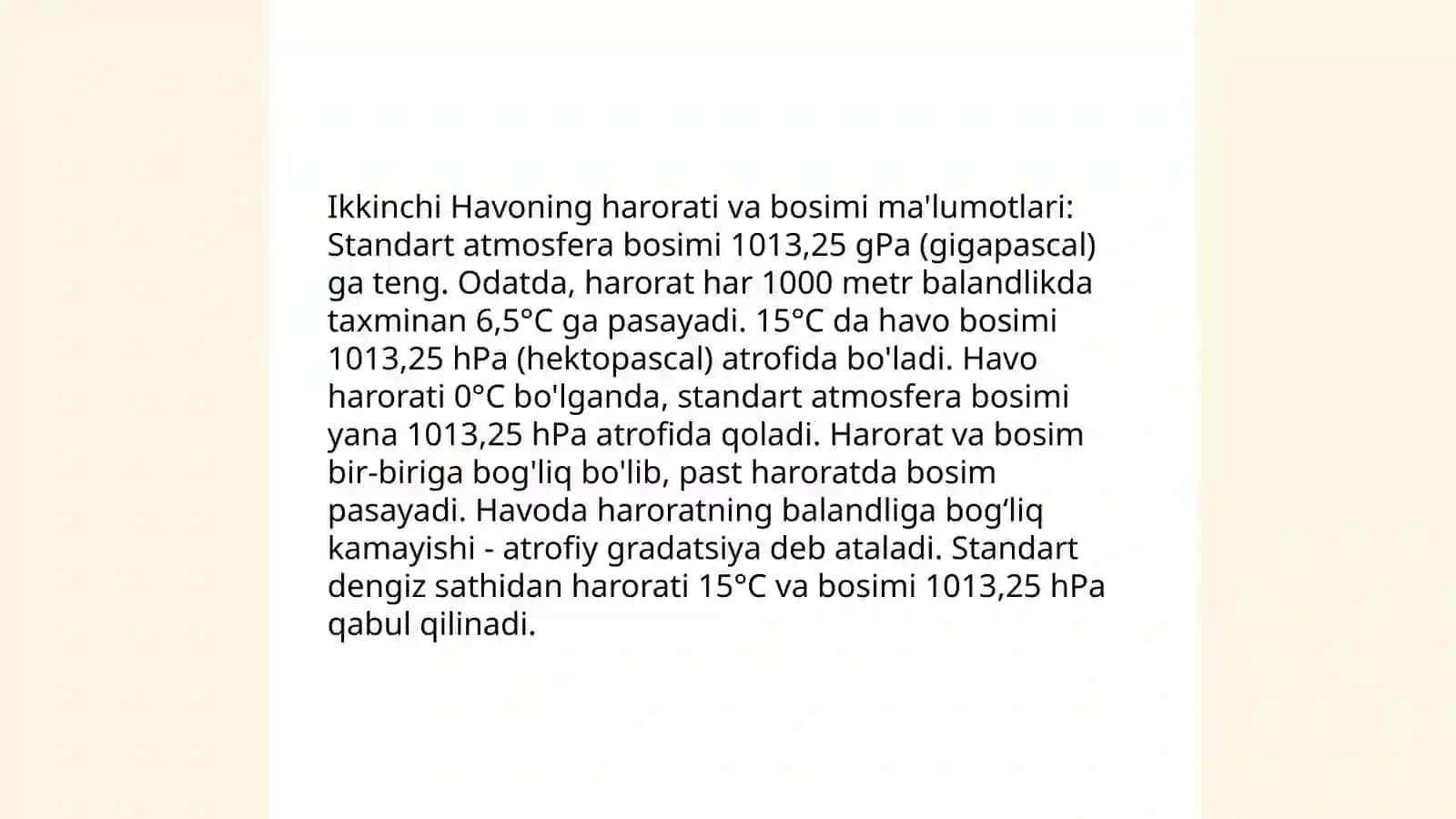 Geografik omillarning iqlimga ta’siri 4