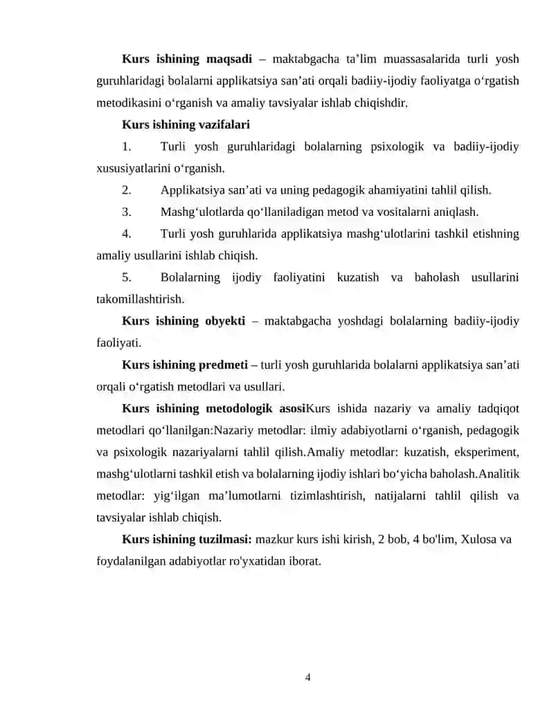 MTMning turli yosh guruxlarida applikatsiyaga o‘rgatish metodlari 4