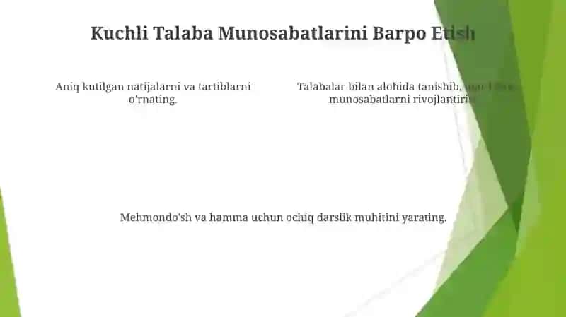 Sinf rahbarining tarbiyaviy faoliyati samaradorligini oshirish usullari 4