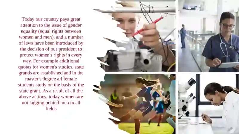The role of WOMEN in society 4