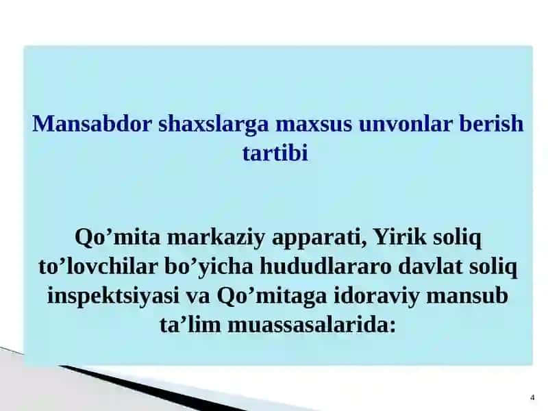 Davlat soliq qoʼmitasi 4