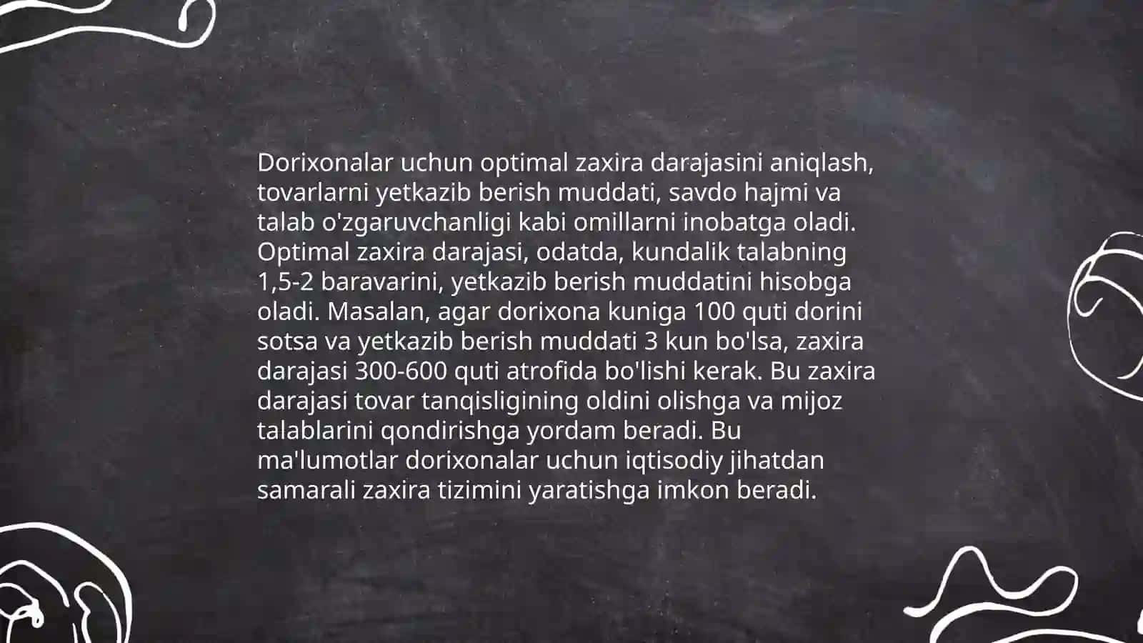 Zahiralarning ahamiyati va maqsadi 4