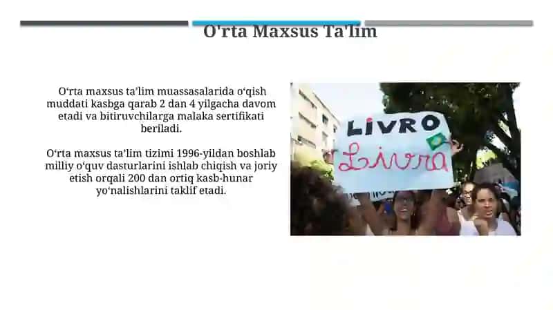 Braziliya davlat ta'lim tizimi 4