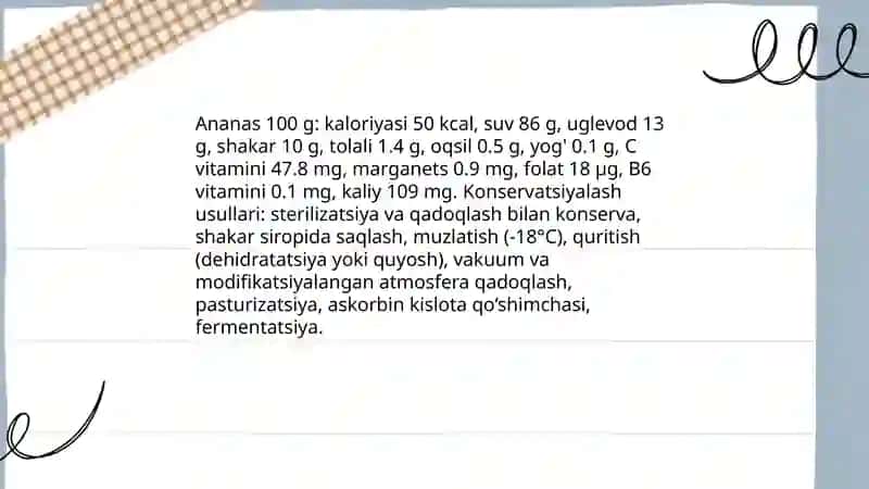 Tropik mevalar 4