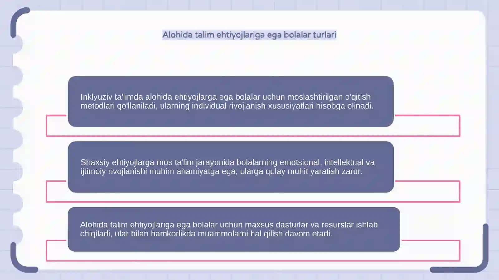 Inklyuziv ta'limni amalga oshirish jarayoni 4