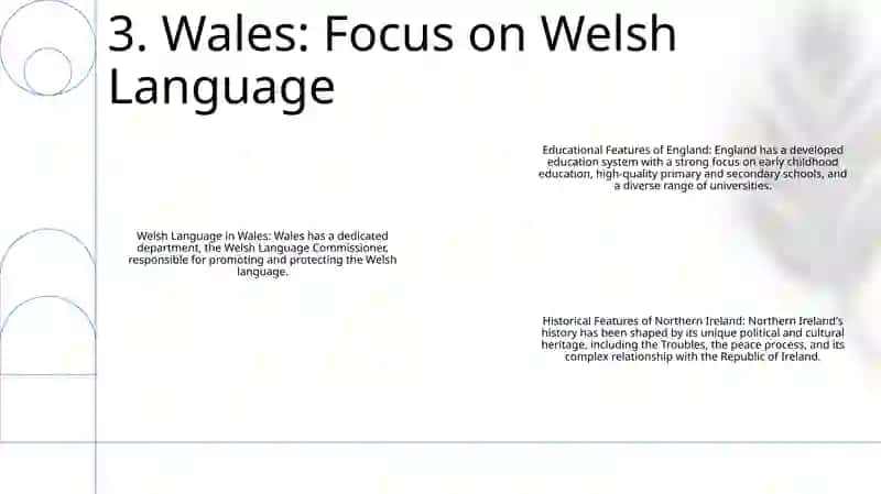 Educational Features Of England, Scotland, Wales And Northern Ireland 4