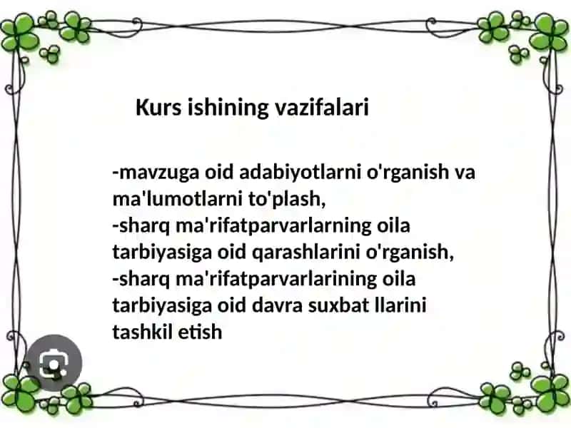 Ma'rifatparvar o'zbek pedagogik olimlari oila tarbiyasi xususida 4