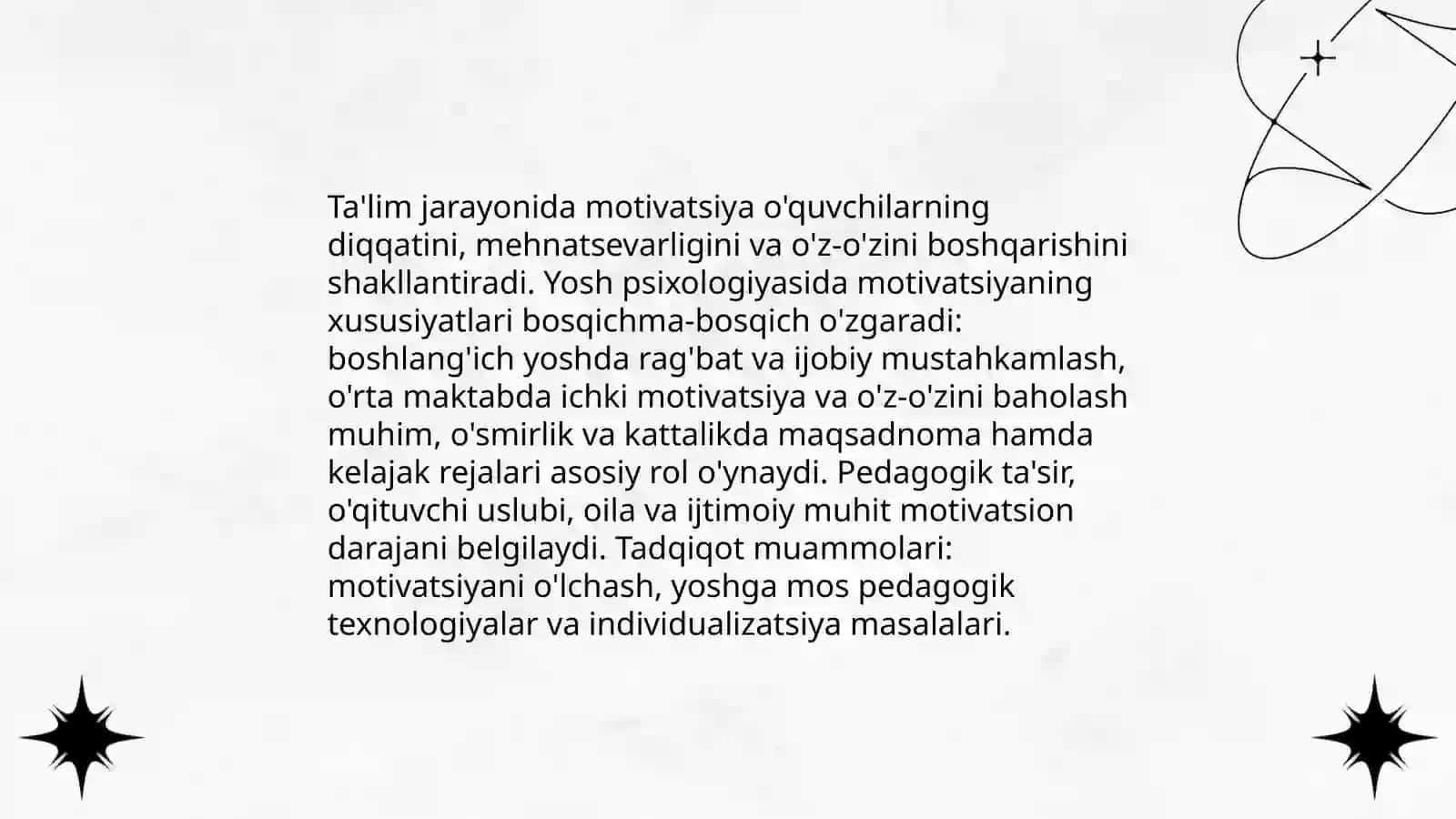 Yosh va pedagogik psixologiya fanining tadqiqot sohasi va muammolari 4