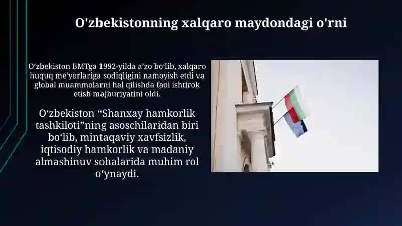 O'zbekiston Respublikasi Tashkil Topishining Tarixiy Ahamiyati 4