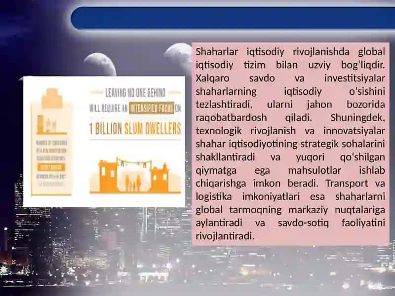 Jahonshaharlarining iqtisodiy muammonlari 4