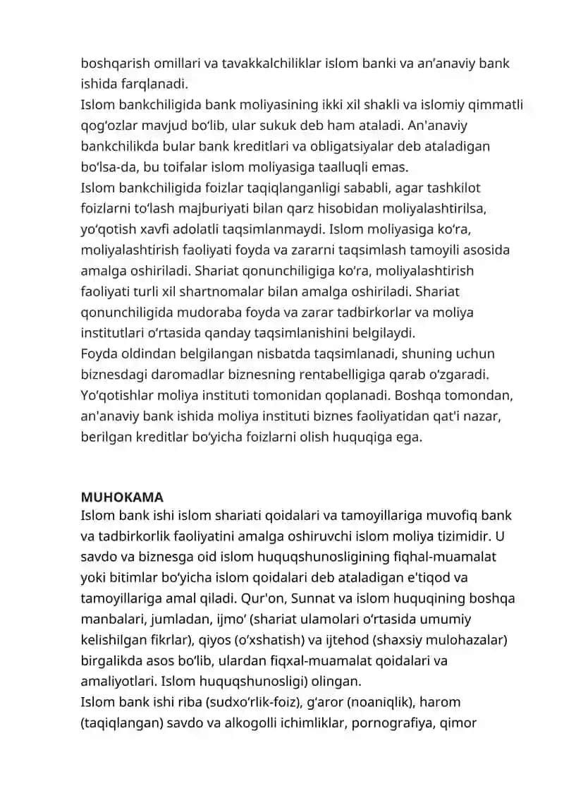 Islom banki va ananaviy banklar 4