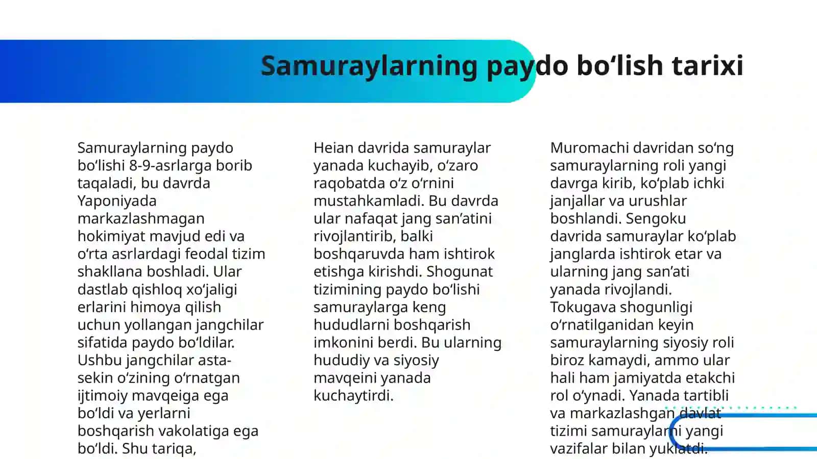 SAMURAYLAR HAYOTI 4