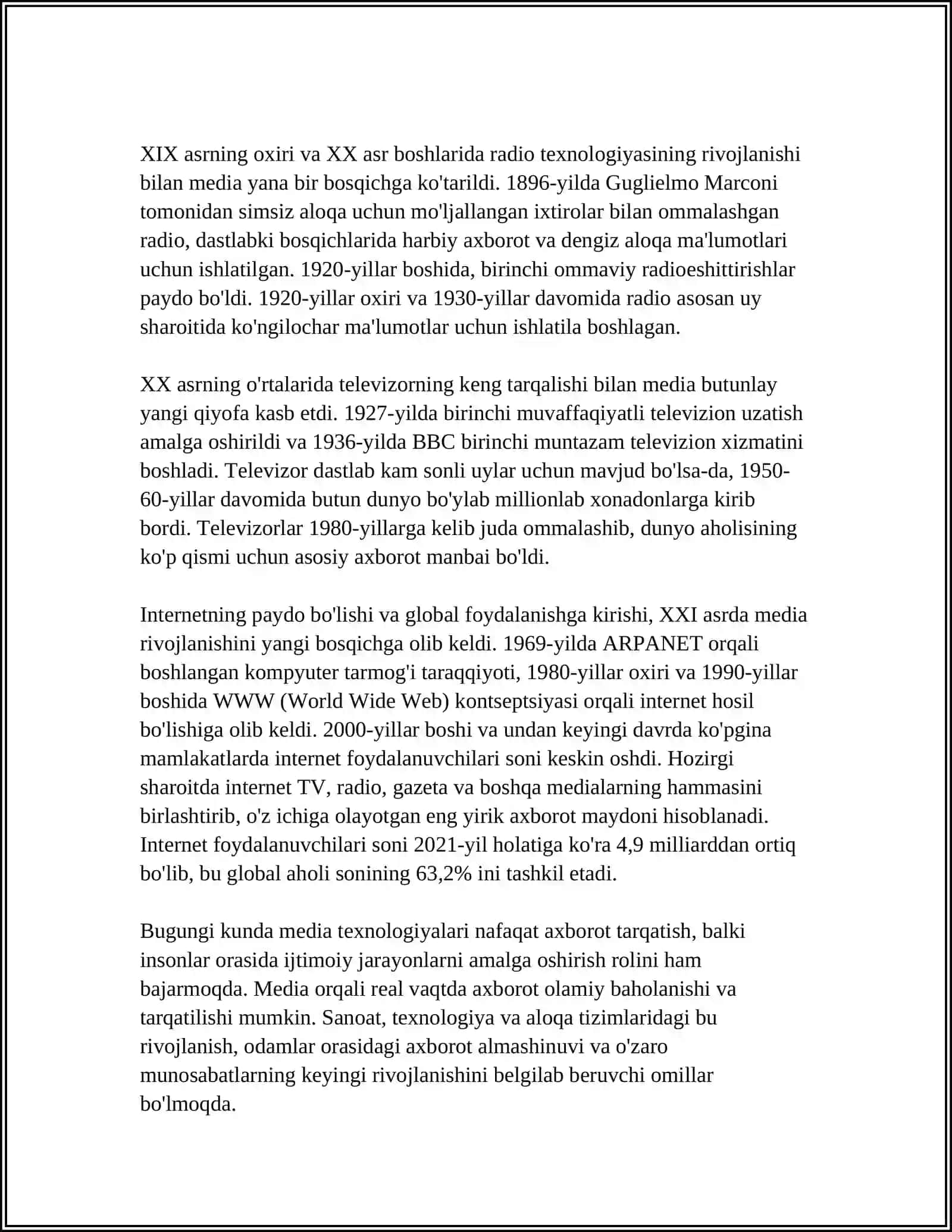 MEDIALARNING IJTIMOIY MAZMUNI 4