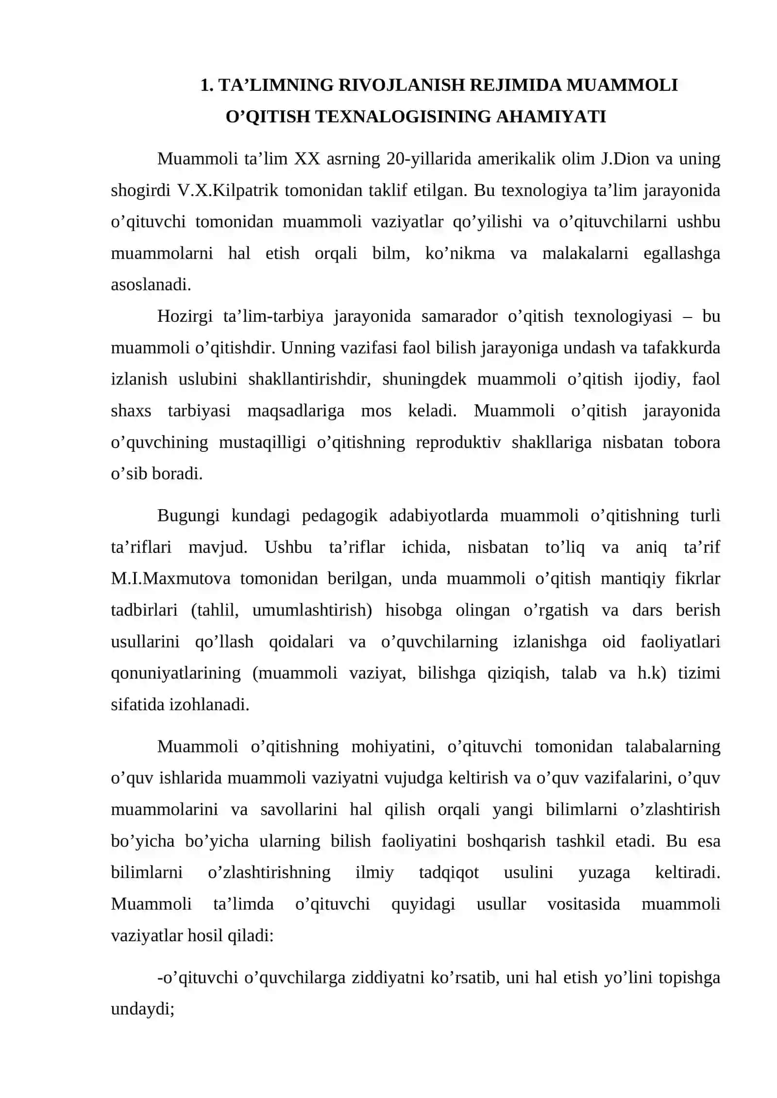 MUAMMOLI TA’LIMNING TARIXIY ASPEKTLARI VA RIVOJLANISH BOSQICHLARI 4