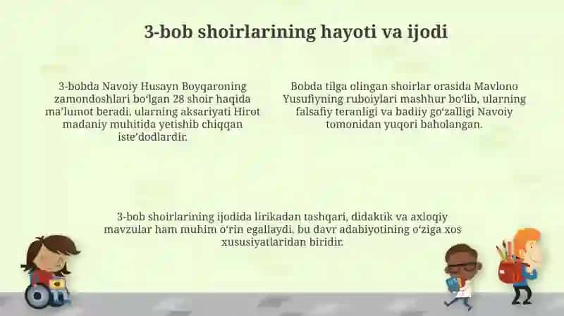"Majolis un-nafois" asaridagi 2-3 majlislar 4