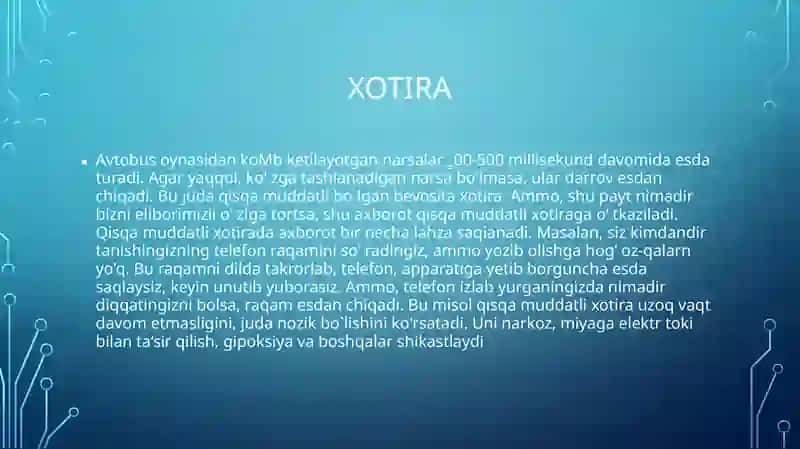 Organizmdagi signal tizimlari 4