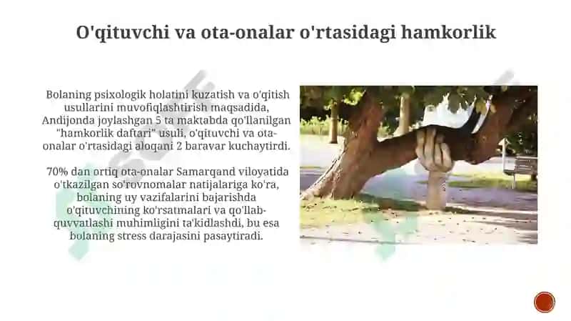 Uzoq muddatli davolanayotgan bolalarni psixologik–pedagogik qo'llab quvvatlashda o'qituvchi shaxsi 4