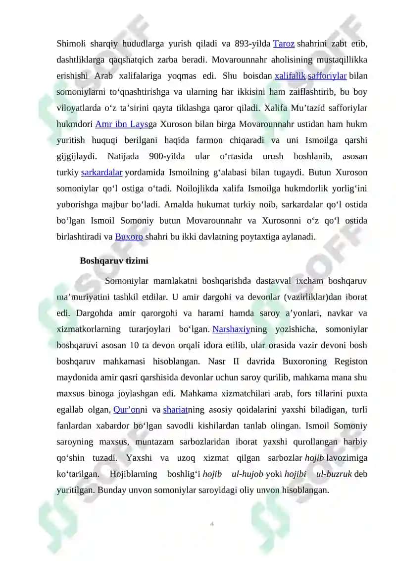Tohiriylar, Somoniylar, G`aznaviylar, Qorahoniylar  Saljuqiylar, Qoraxitoylar 4