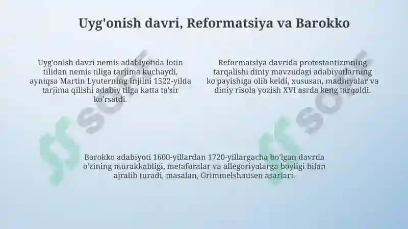 Nemis adabiyotining tarixiy taraqqiyoti 4