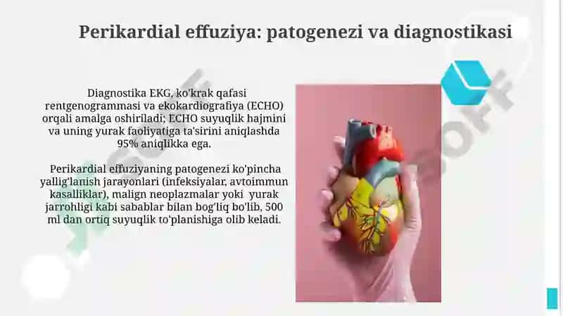 Perikard patologiyasida yurak funksiyasining buzilishlari 4