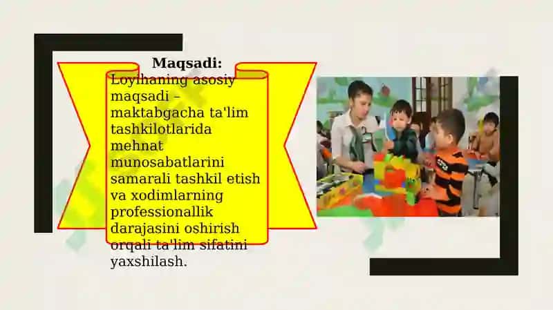 Maktabgacha ta’lim tashlilotlarida mehnat munisabatlarini tashkil etish 4