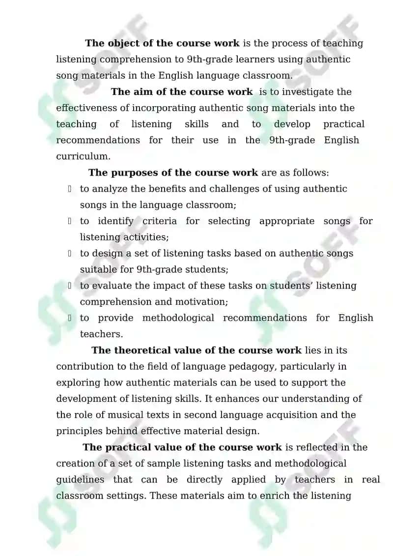 Theoretical background of teaching listening and use of authentic materials 4
