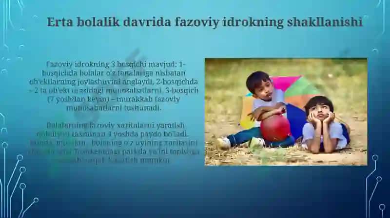 Bolalarda fazoda mo‘ljal olishni rivojlantirishning hissiy asosi 4