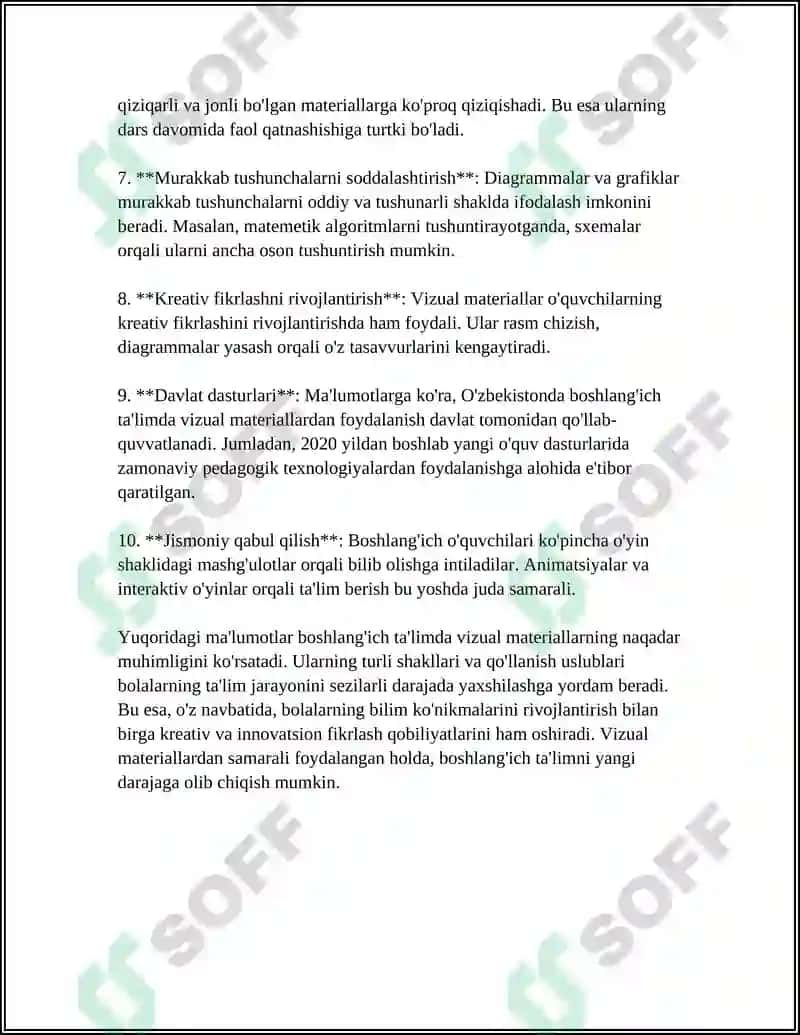 Boshlang'ich ta'limda vizual materiallar 4