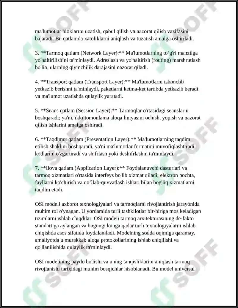 OSI MODELI 4