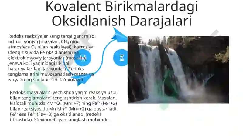 Oksidlanish darajasi va qaytarilish reaksiyalari 4