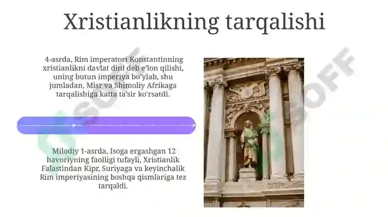 Xristian dini tarixi va asosiy g'oyalari 4