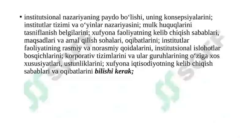 Institutsional iqtisodiyot 4