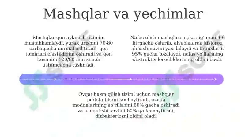 Organlar sistemasiga oid masala va mashq yechish 4