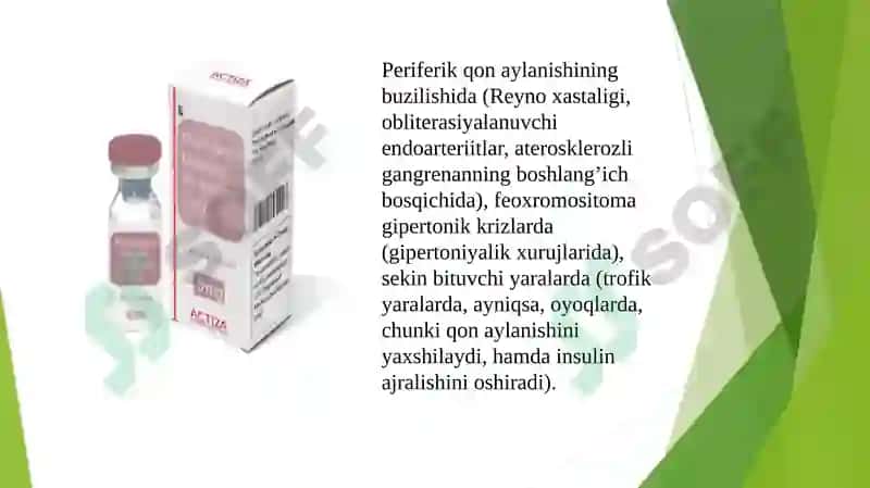ADRENORESEPTORLARNI FALAJLOVCHI VOSITALAR 4