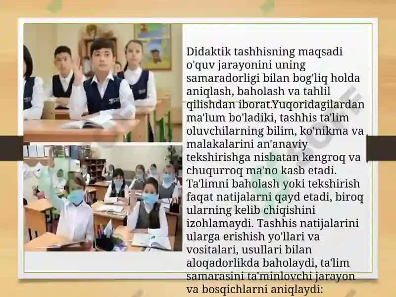 Bolalarning maktabda ta'lim olishiga tayyorgarligini tashxislash usuli 4