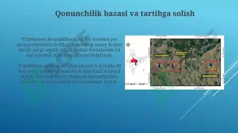 Yer resurslaridan foydalanish holati tahlili 4