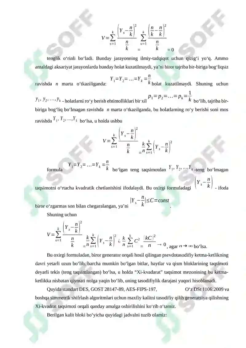 Tasodifiy sonlarni generatsiyalash usullari va vositalari 4
