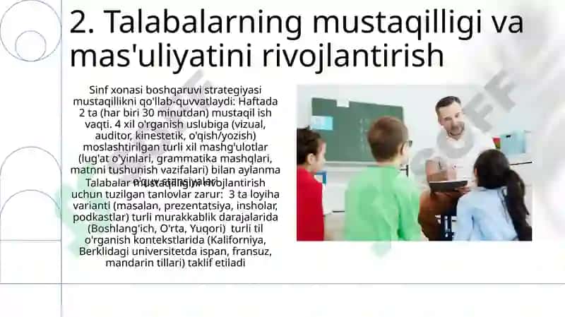 Ona tili darslarida mustaqil ishlarni tashkil qilish 4