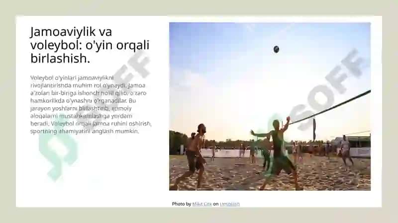 Voleybol musobaqalarining ahamiyati 4
