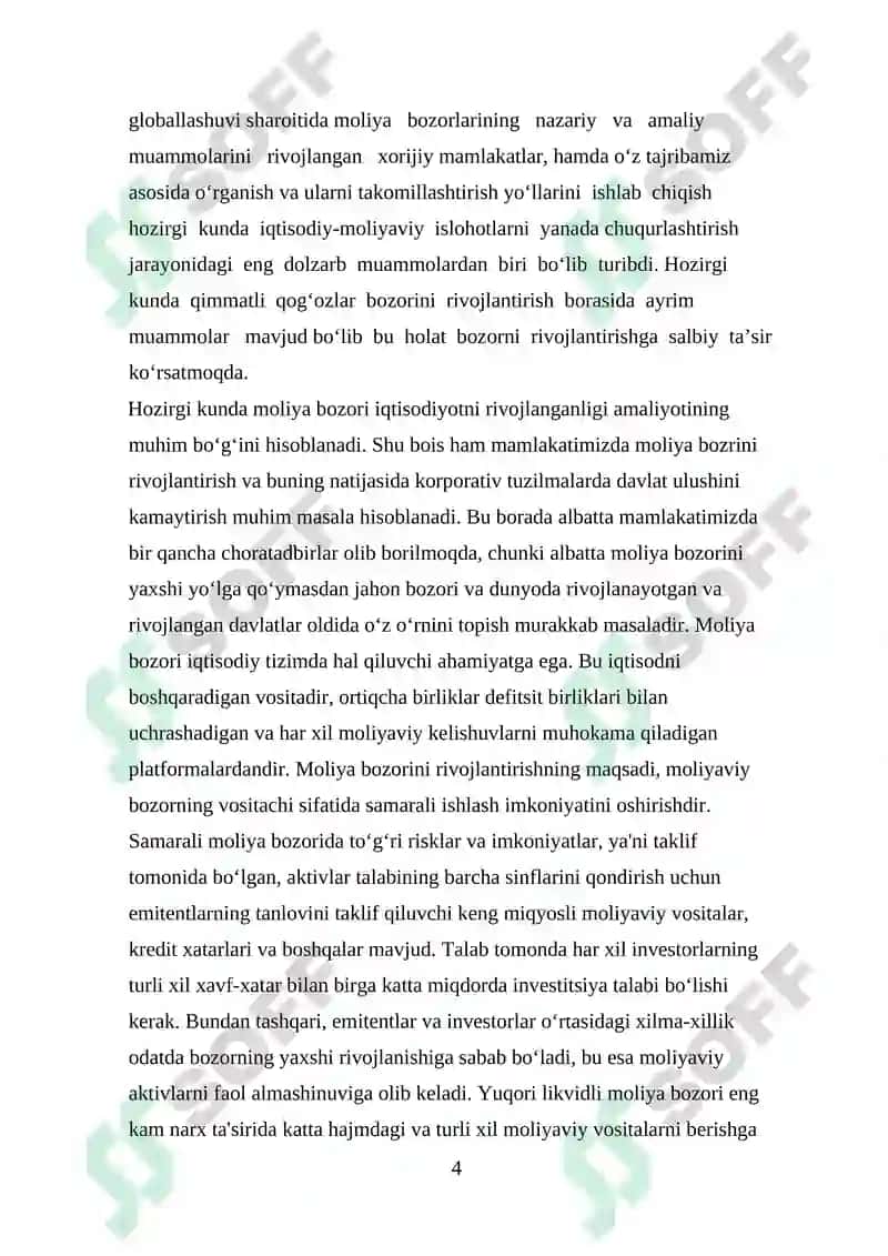 Moliya bozorining korporativ tuzilmalar faoliyatini rivojlantirish yóllari 4