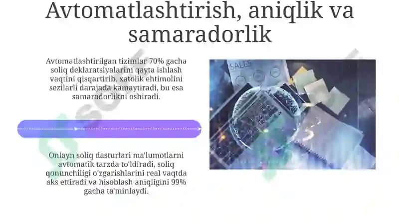 Soliq hisobotlarini topshirishda axborot texnologiyalarining o'rni 4