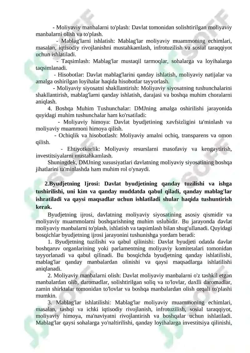 Davlat Maqsadli Jamg'armalari Byudjetlari Ijrosi Natijalari Hisobi va Hisobotlari 4