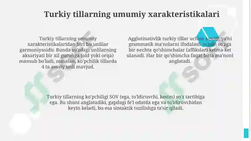 Turkiy tillar tasnifi 4