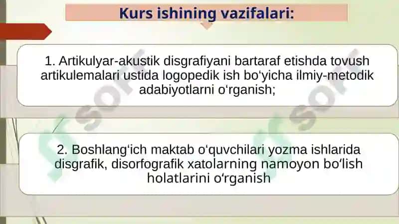 "Boshlang‘ich maktab o‘quvchilarining yozma ishlaridagi disgrafik va disorfografik xatolarning qiyosiy tahlili" 4