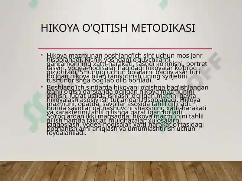 OʻQISH DARSLARIDA MATN USTIDA ISHLASH 4