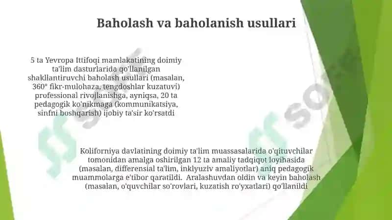 Uzluksiz taʼlim tizimida kasbiy pedagogik kompitentlikni shakllantirish 4