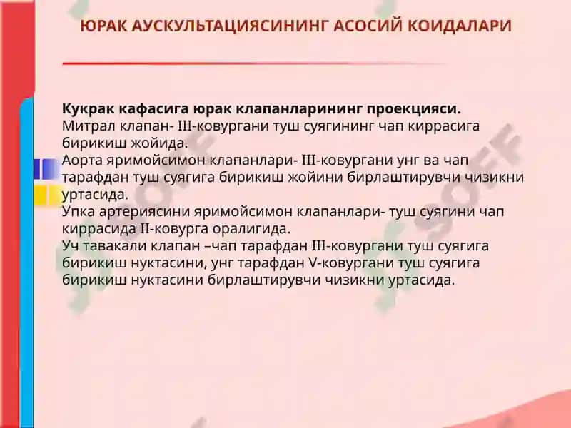 ЮРАК АУСКУЛЬТАЦИЯСИ 4