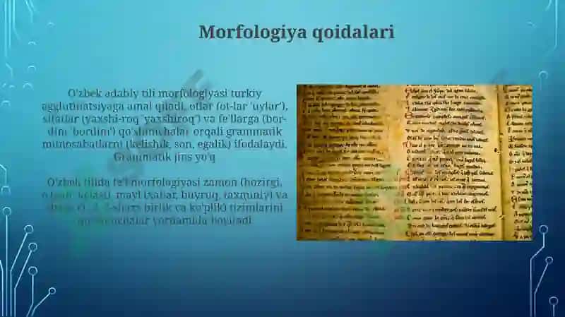 O'zbek adabiy tili me'yorlari 4