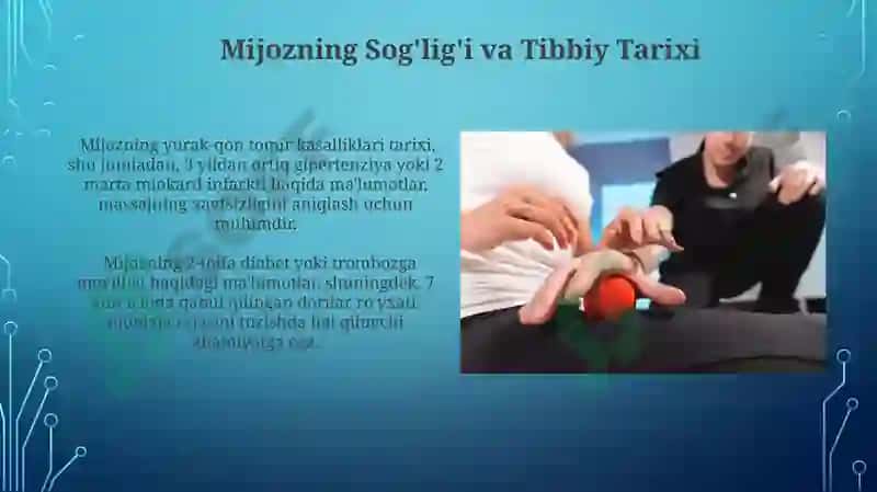 Biologik nuqtali massajda olib borishga qõyiladigan talablar 4
